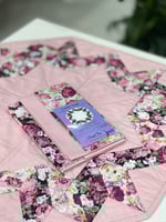 مجموعة أقمشة مع الباترون