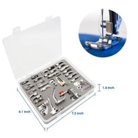 طقم دواسات ماكينة الخياطة 32 قطعة