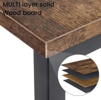 مجموعة طاولات خدمة القهوة على شكل حرف C من 3 قطع،...