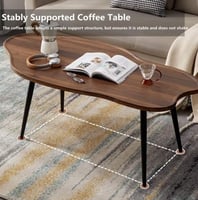 طاولة القهوة HXDream، طاولة مركزية حديثة، مناسبة ل...