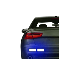 استيكر عاكس للنور قوي متعدد الاستعمال 2 قطعة