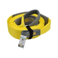 حبل سحب سيارات وشاحنات بلون أصفر 6 متر بقوة تحمل 1...