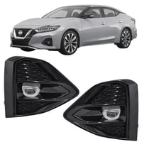 مصابيح ضباب نيسان ماكسيما ليد 2019 كشافات قطعتين