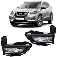 مصابيح ضباب لسيارة اكس تريل 2017 كشافات قطعتين