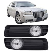 مصابيح ضباب كرايسلر 300 سي 2005-2007 كشافات قطعتين