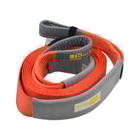 حبل سحب سيارات وشاحنات بلون أحمر 6 متر بقوة تحمل 1...