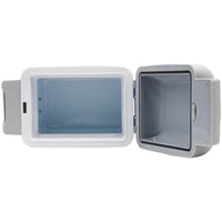 ثلاجة تبريد وتسخين ، 7.5 لتر ، سماوي وابيض