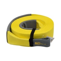 حبل سحب سيارات وشاحنات بلون أصفر 9 متر بقوة تحمل 1...