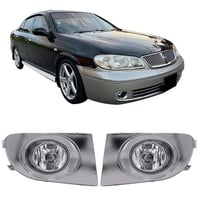 مصابيح ضباب صني غطاء نيكل 2004-2008 كشافات قطعتين