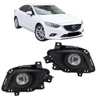 مصابيح ضباب مازدا 6 2013-2016 كشافات ضباب قطعتين