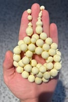 دومنه 13ملي ثمنيات حزوز (اللون أبيض عاجي دافئ)