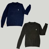 سويتر بولو صوف مجدول