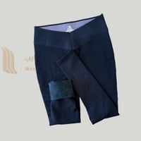 ليقنز شتوي عالي التمدد مبطن صوف ناعم بقصة مميزة