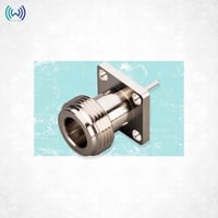 N(female) P245 connector, instrument flange