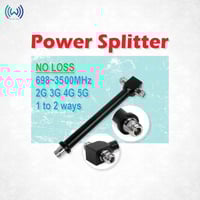 NO LOSS T Connector Cavity RF Power Splitter Divid...