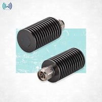 Matched N(male), 50 ohms, up to 6 GHz, up to 25 W