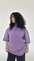 تيشرت بنفسجيoversize