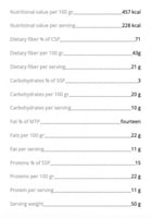 بروتين بار توت احمر 50 جم - CHIKA NUGA