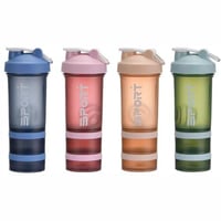 شيكر بروتين ضد الكسر 3 طبقات (450 مل) - SHAKER PRO...