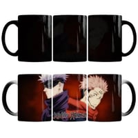 كاس حراري يتغير لونه من انمي جوجوتسو شخصية غوجو سا...