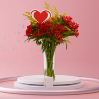 فرحة قرمزي في زجاج