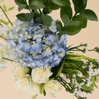 براءة تتفت ورد التوليب والاوركيد فازه ورد