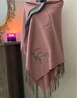 شال نسائي شتوي صوف-متجر قمر المملكة