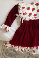 فستان رمضان أطفال شتوي