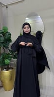عباية العمرة الأكثر طلب بلون الاسود