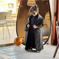 فروة شتوي بتطريز الاسم