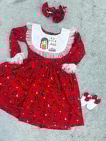 فستان بناتي شالكي بالاسم