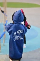 فروة شتوي بتطريز الاسم حسب الطلب