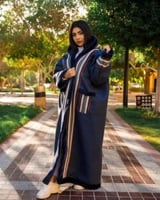 فروه نسائي مطرزه بالسدو الوان متعددة