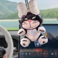 تعليقة مراية (غضب القط) بالوان متعددة