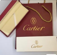 Pen with Cartier accessories