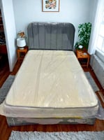 سرير مودل مخطط قوس