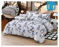 مفرش صيفي نفر ونص مشجر KG