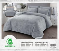 مفارش نفرين ROSHINA-DEEN مخمل ناعم