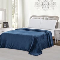 بطانيات صيفية ساده نفر ونص وزن 1.2