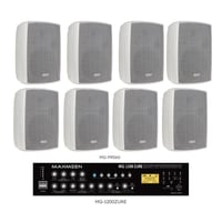 8 سماعات ابيض