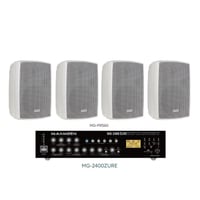 4 سماعات ابيض