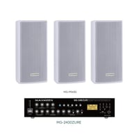 3 سماعات أبيض