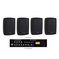 4 سماعات أسود