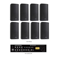 8 سماعات أسود