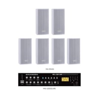 6 سماعات أبيض