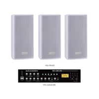 3 سماعات ابيض