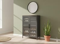 2-door storage cabinet with a height of 110 cm