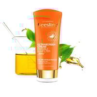 بيزلين - كريم واقي شمس حاجب شفاف للشمس SPF 50 التر...