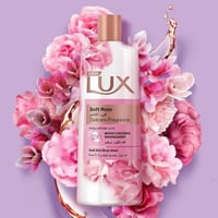 لوكس - غسول جسم مرطب بالورد الناعم - 500مل - LUX