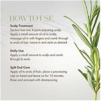 ميلي - زيت اكليل الجبل والنعناع للشعر - 59 مل - MI...